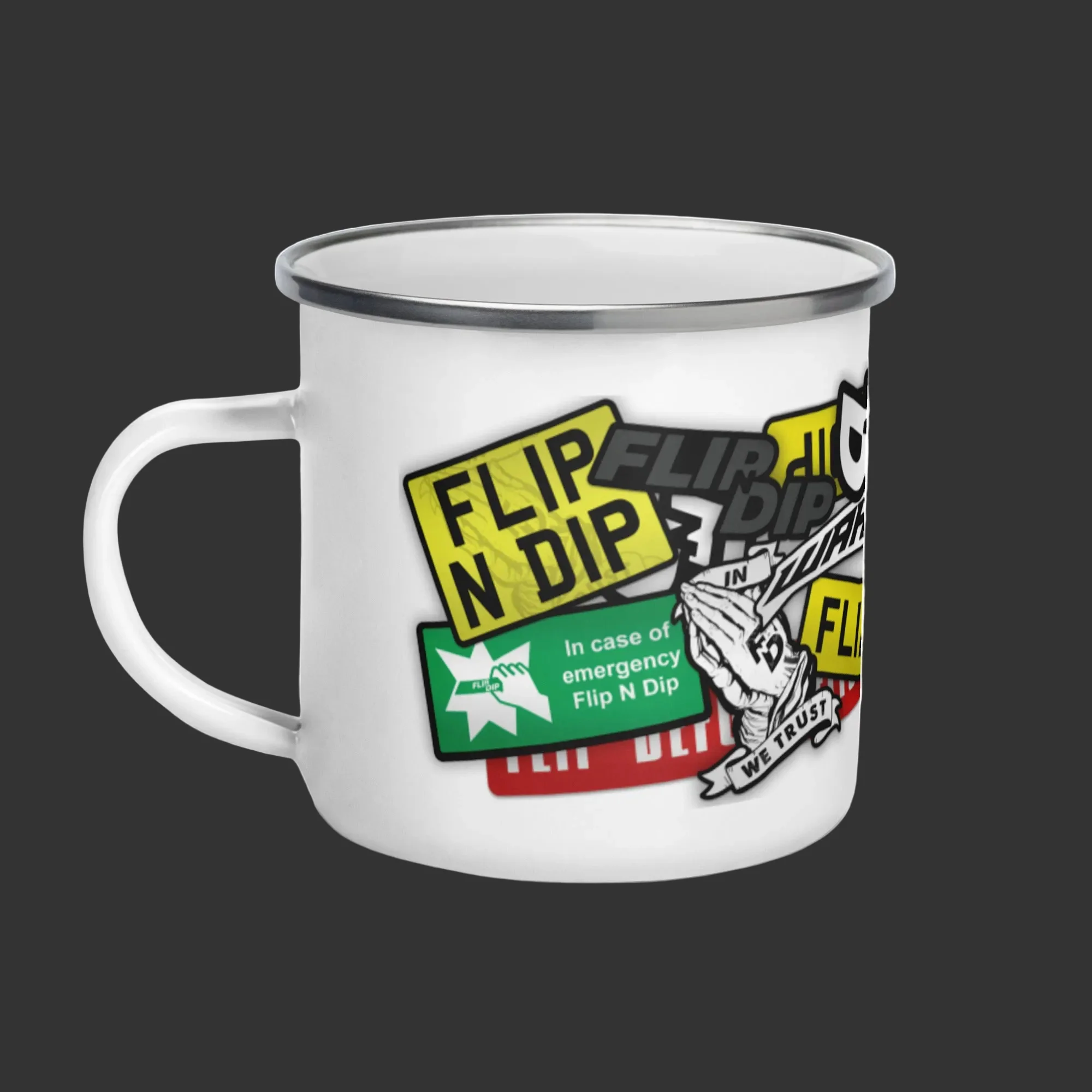 Stickerbomb Metal Cup - Image 5